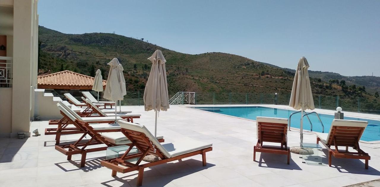 Villa Hestia à Agioi Apostoloi  Extérieur photo